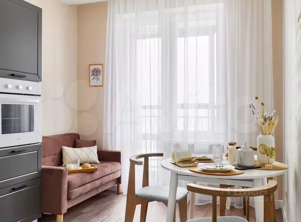 1-к кв. Татарстан, Казань ул. Родины, 26Б (33.8 м) - Фото 1