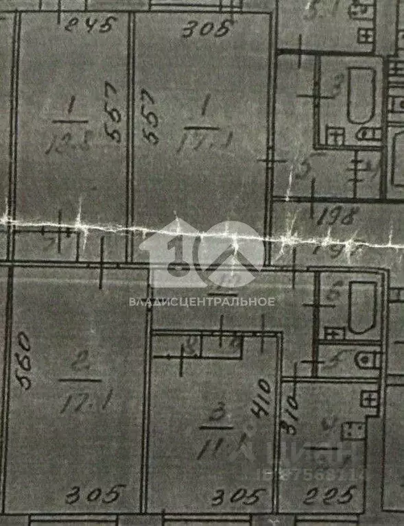 3-к кв. Новосибирская область, Новосибирск Выборная ул., 99 (59.9 м) - Фото 2