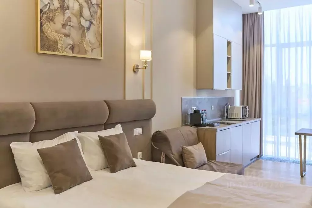 Комната Краснодарский край, Сочи Центральный мкр, ул. Навагинская, 11А - Фото 2