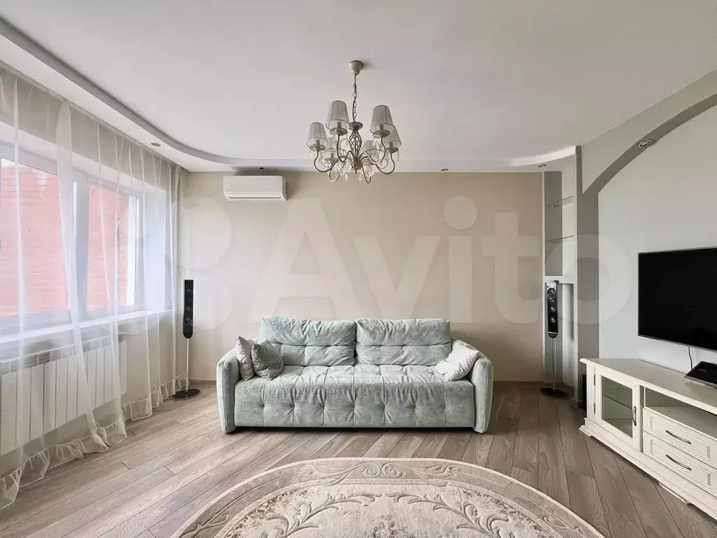 2-к. квартира, 70,4 м, 12/14 эт. - Фото 1