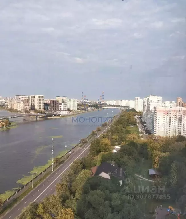 2-к кв. Москва Нагатинская наб., 10к3 (74.3 м) - Фото 1