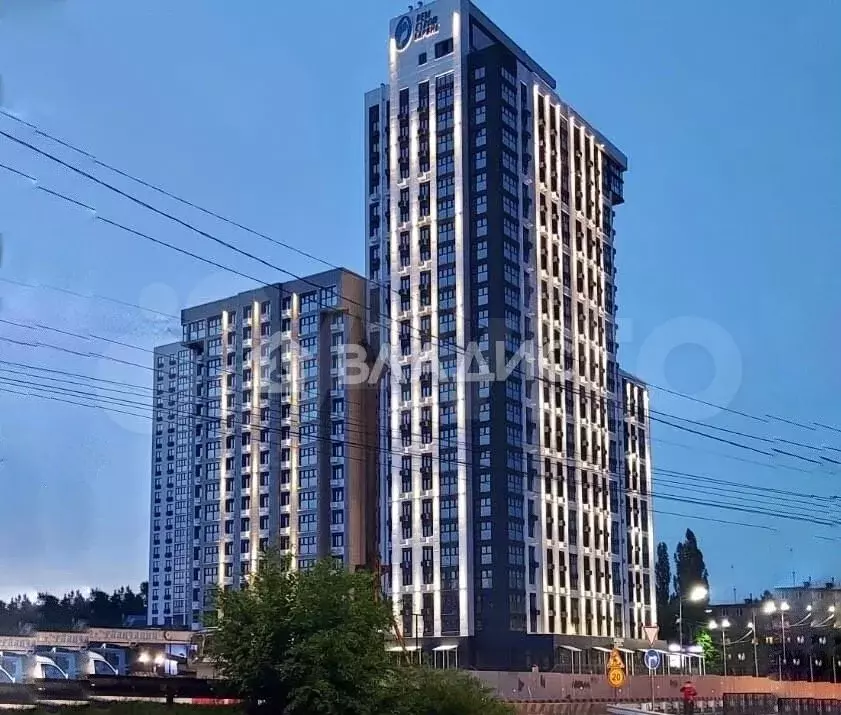 2-к. квартира, 72,1 м, 9/25 эт. - Фото 1