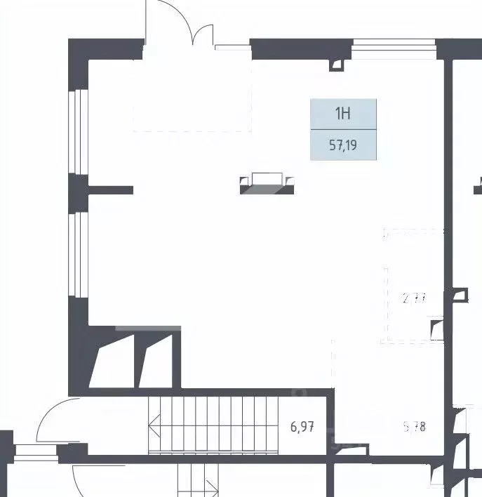 Помещение свободного назначения в Москва ул. Красовского, 2к2 (57 м) - Фото 2