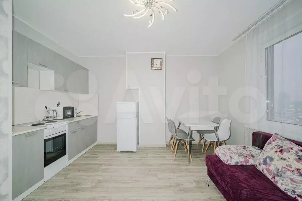 1-к. квартира, 54,9 м, 8/25 эт. - Фото 1