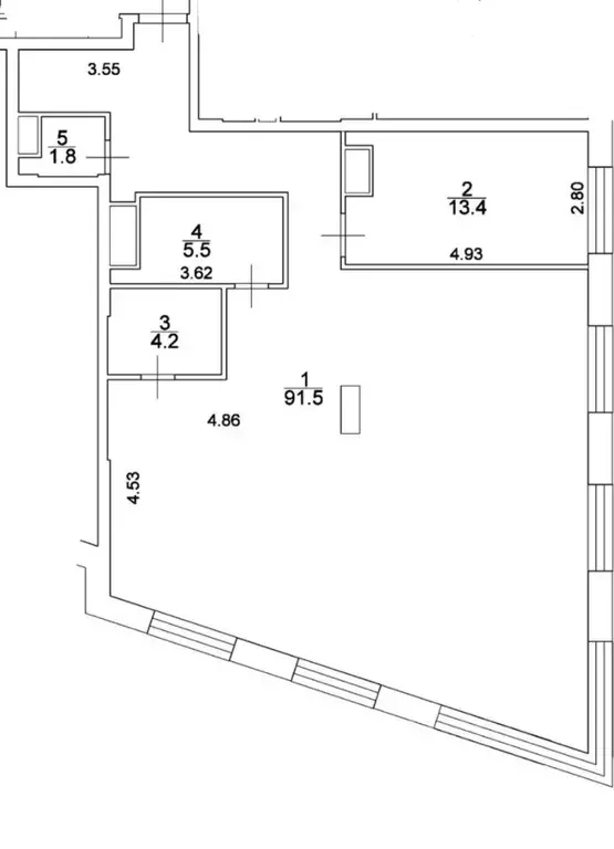 4-к кв. Москва Шелепихинская наб., 34к2зд1 (116.4 м) - Фото 1