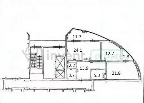 3-к кв. Калининградская область, Калининград Орудийная ул., 32А (83.9 ... - Фото 2