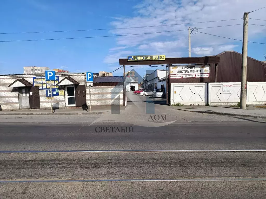 Склад в Алтайский край, Барнаул ул. Челюскинцев, 84 (57 м) - Фото 1