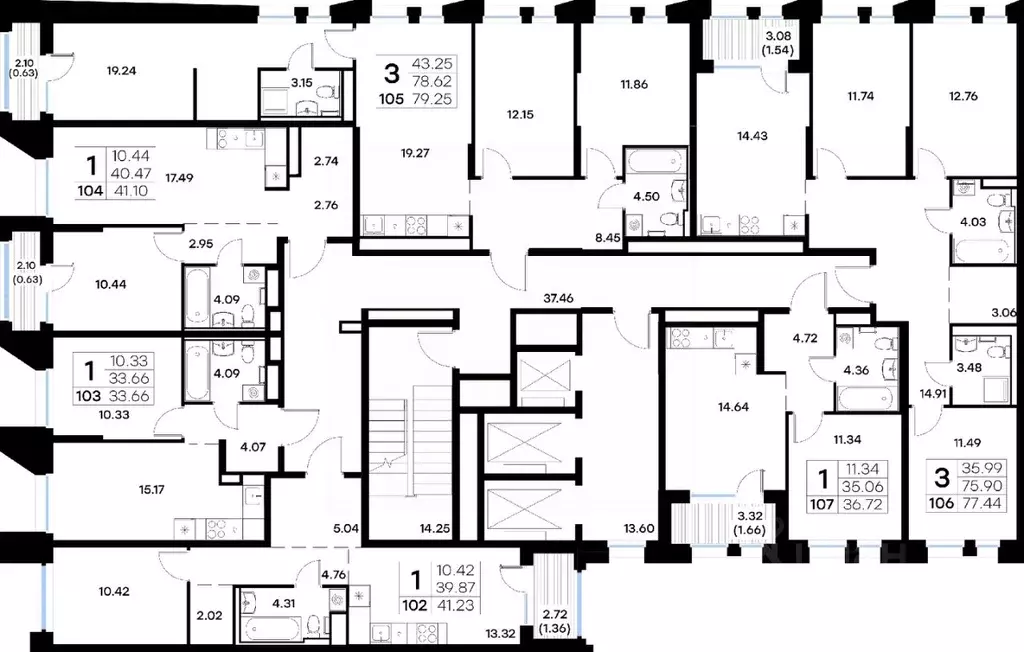 1-к кв. Татарстан, Казань ул. Профессора Мухамедьярова (41.1 м) - Фото 2