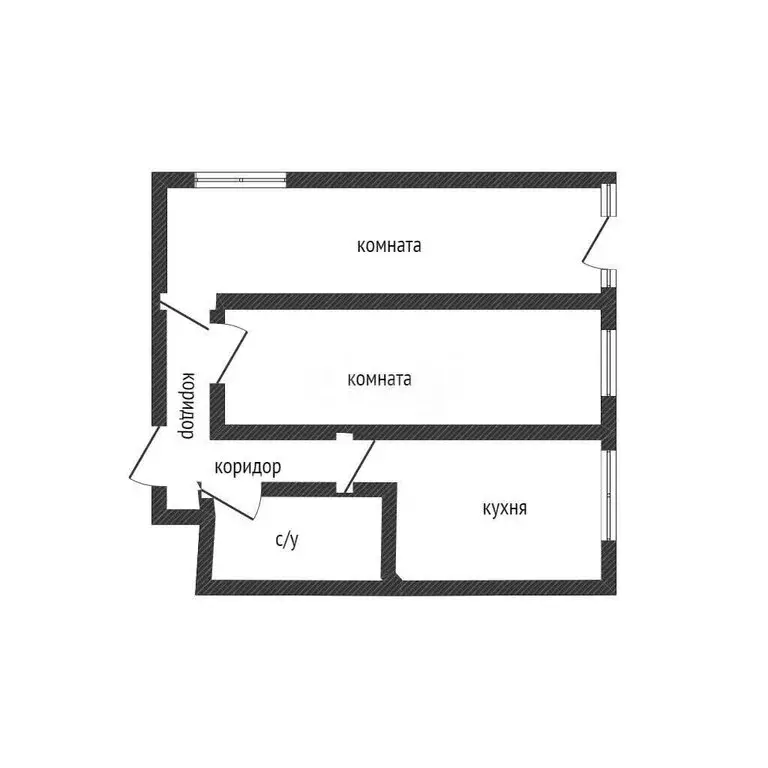 2-комнатная квартира: Краснодар, улица Гагарина, 143 (43.1 м) - Фото 1