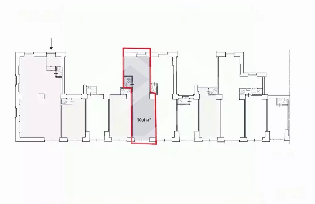 Помещение свободного назначения в Москва ул. Дмитрия Ульянова, 10/1К1 ... - Фото 2