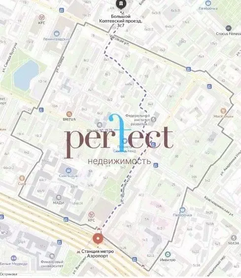 Студия Москва Большой Коптевский проезд, 3С1 (17.0 м) - Фото 0