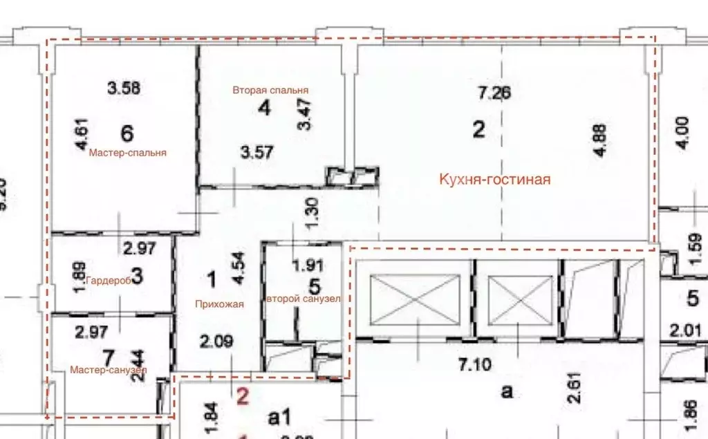 3-к кв. Москва Бакунинская ул., 5 (92.0 м) - Фото 1
