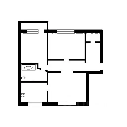 3-к кв. Москва ул. Борисовские Пруды, 16К2 (82.0 м) - Фото 1