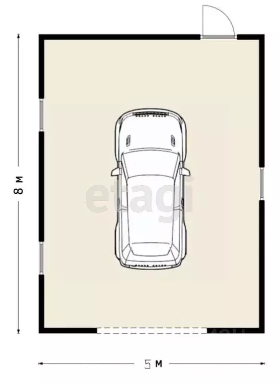 Гараж в Белгородская область, Белгород пер. 2-й Кирпичный, 8 (41 м) - Фото 2