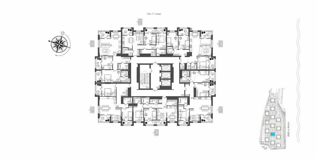 2-комнатная квартира: Волгоград, улица Степана Разина, 25/2 (86.01 м) - Фото 1