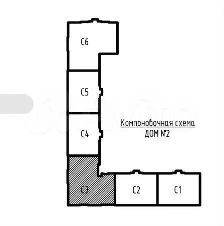 2-к. квартира, 58 м, 5/9 эт. - Фото 1