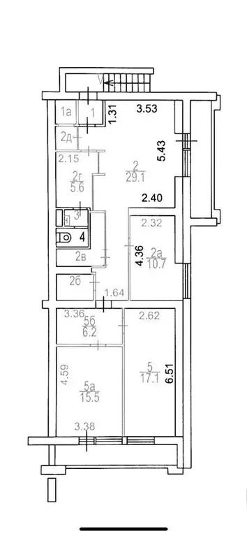 Помещение свободного назначения в Москва ул. Столетова, 8 (105 м) - Фото 1