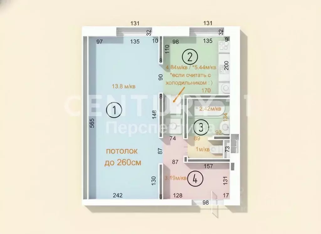 1-к кв. Москва Черницынский проезд, 6К1 (27.4 м) - Фото 2