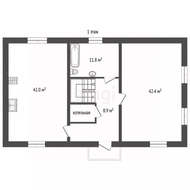 Дом в Ярославская область, Ярославский муниципальный округ, д. Думино ... - Фото 2