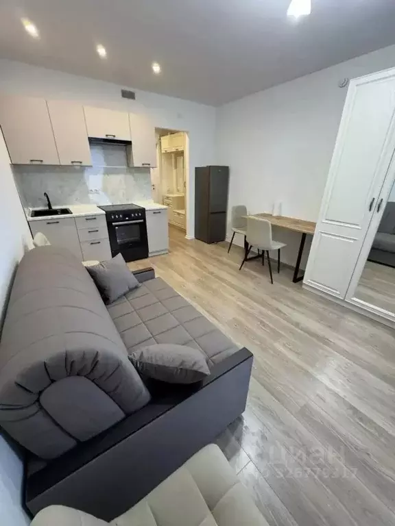 Студия Москва Кронштадтский бул., 8к2 (21.0 м) - Фото 1