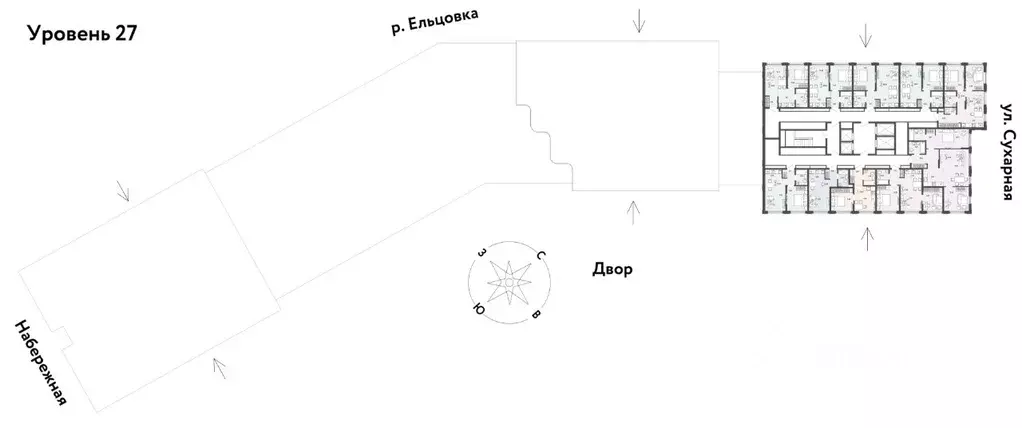 Студия Новосибирская область, Новосибирск Сухарная ул., 109/2 (24.6 м) - Фото 1