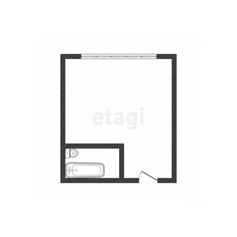 Студия Смоленская область, Смоленск ул. Маршала Соколовского, 16 (16.8 ... - Фото 2