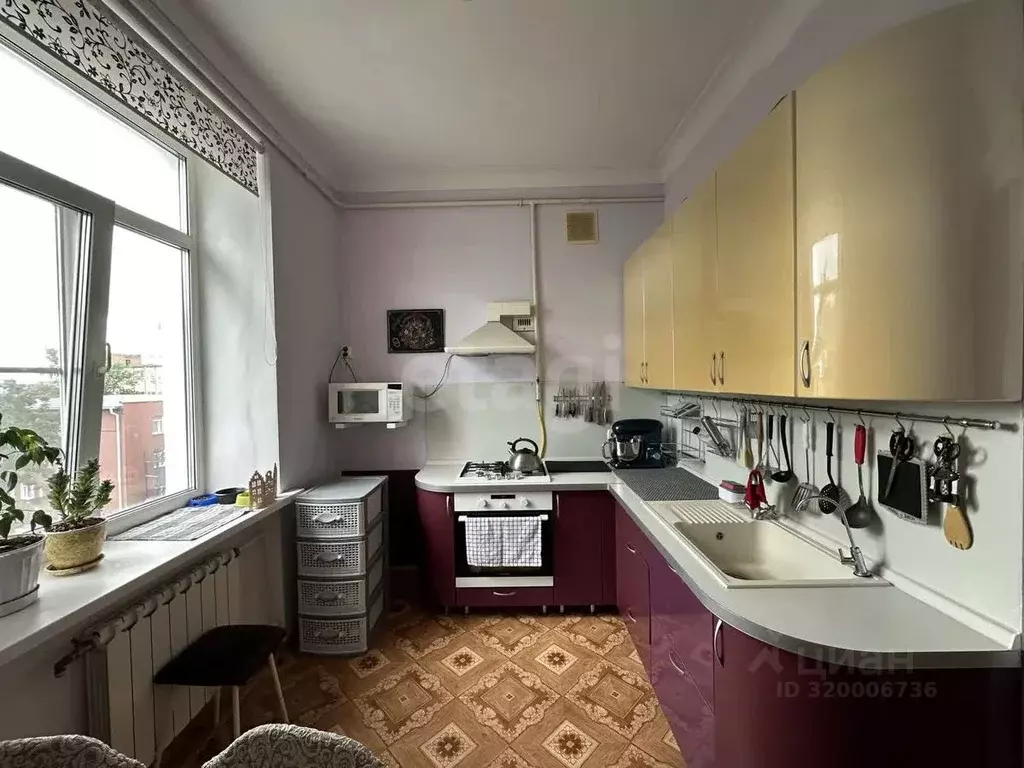 3-к кв. Калужская область, Калуга ул. Луначарского, 53 (72.7 м) - Фото 2