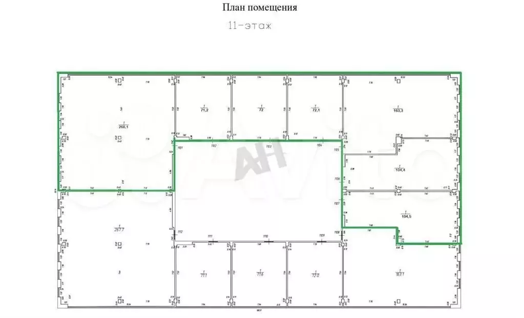 Аренда офиса 855 м2 м. Бутырская в СВАО в - Фото 1