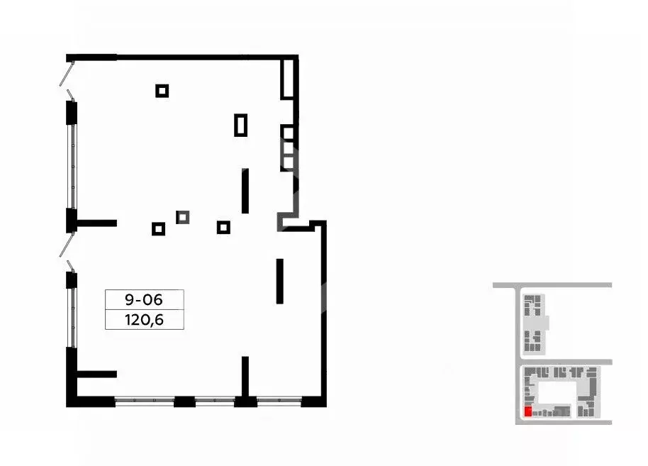 Помещение свободного назначения в Москва Сосенское поселение, просп. ... - Фото 2