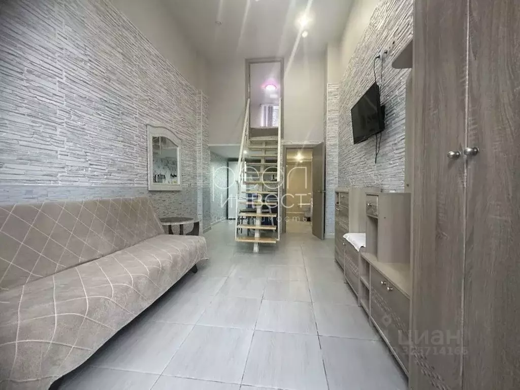 Студия Краснодарский край, Сочи Мамайка мкр, ул. Фадеева, 22 (30.0 м) - Фото 2