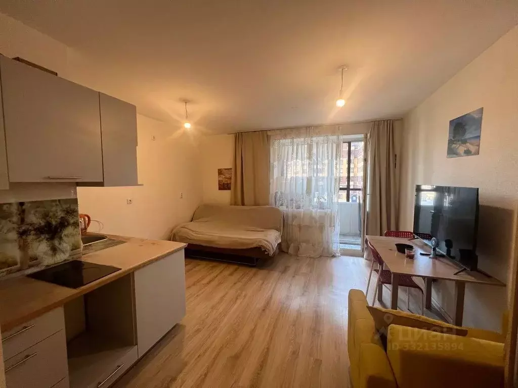 Студия Санкт-Петербург ул. Русановская, 18к3 (24.8 м) - Фото 2