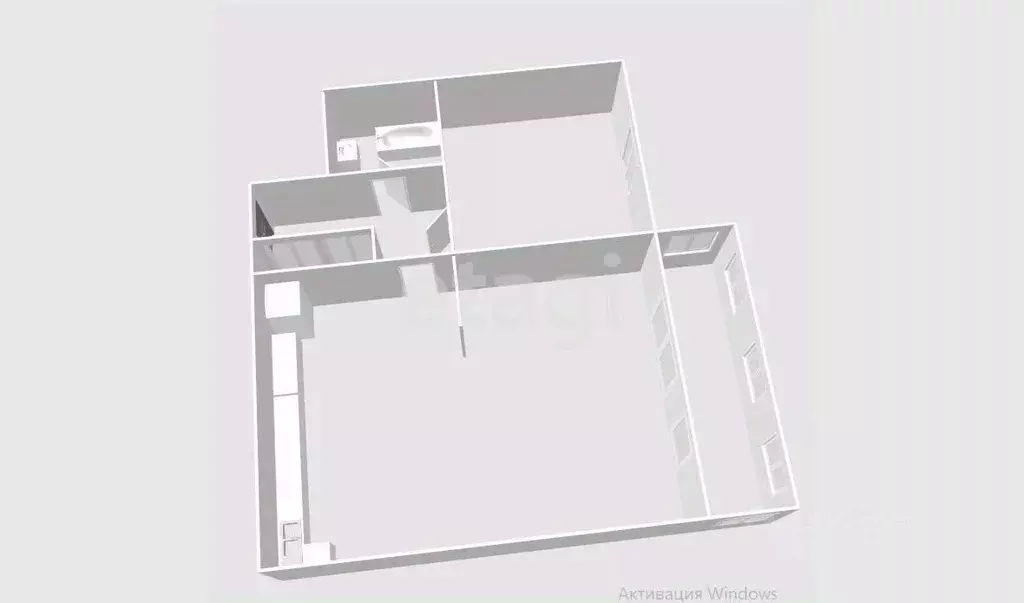 2-к кв. Сахалинская область, Южно-Сахалинск ул. Имени Н.Г. Смирнова, 9 ... - Фото 2