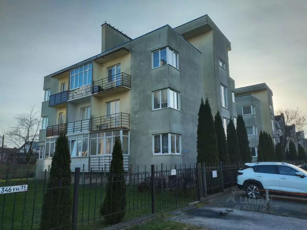 2-к кв. Калининградская область, Гурьевск Западный пер., 19Б (60.1 м) - Фото 1