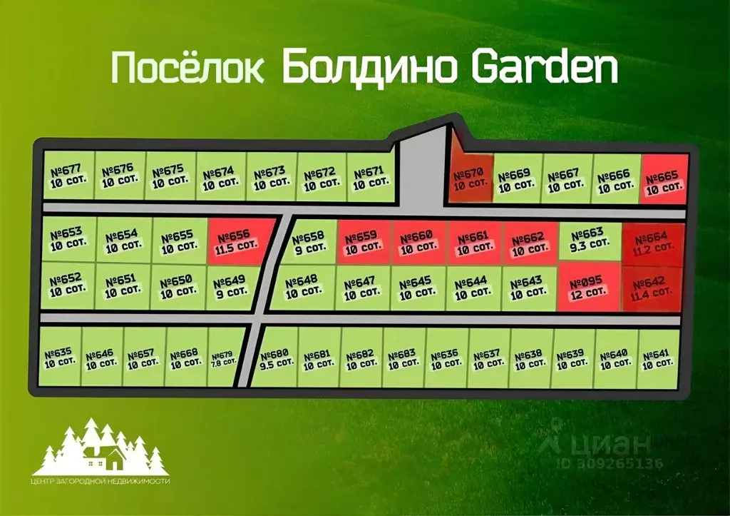 Участок в Пермский край, д. Болдино ул. Ясеневая, 65 (10.0 сот.) - Фото 0