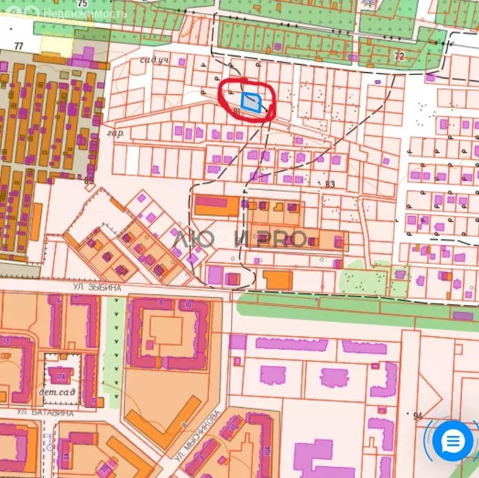 Участок в посёлок Расково, Тихая улица, 15 (7.1 м) - Фото 1