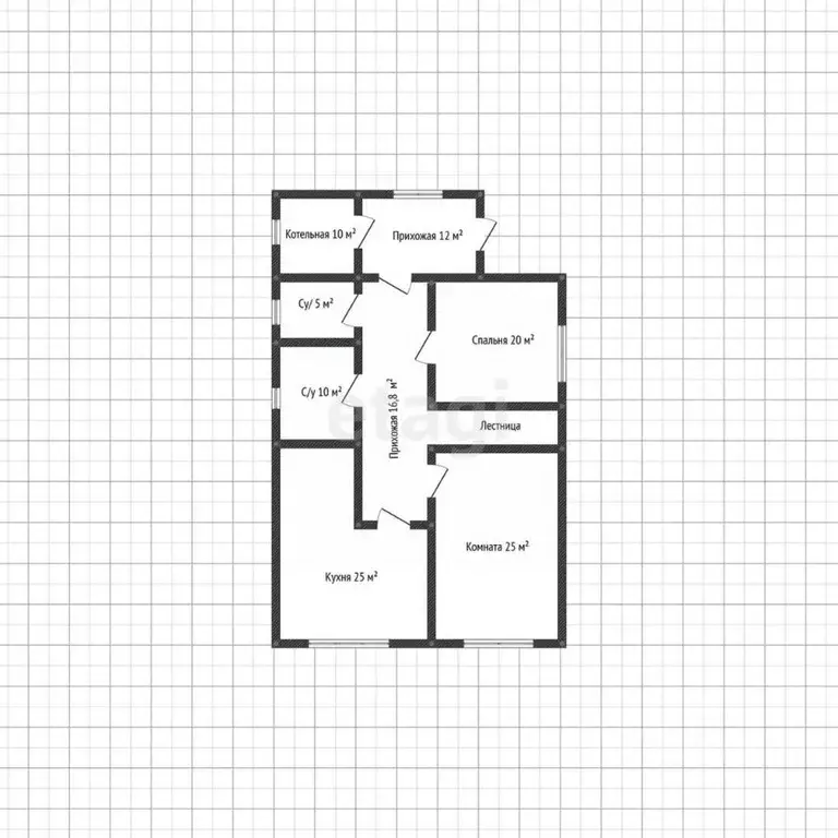 Дом в Адыгея, Майкопский район, Победенское с/пос, пос. Совхозный ул. ... - Фото 2