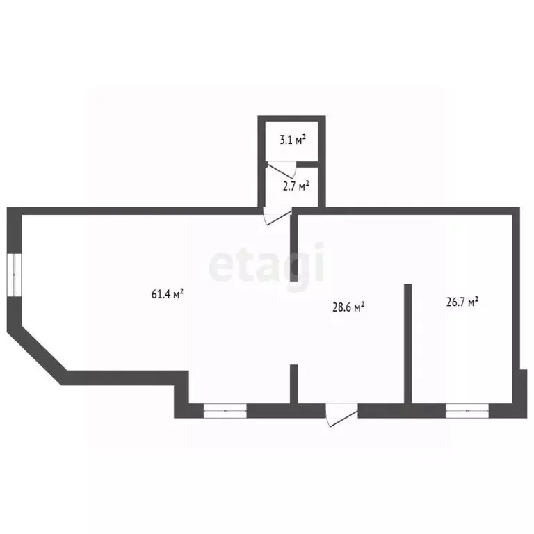 Помещение свободного назначения в Тюменская область, Тюмень ул. ... - Фото 2