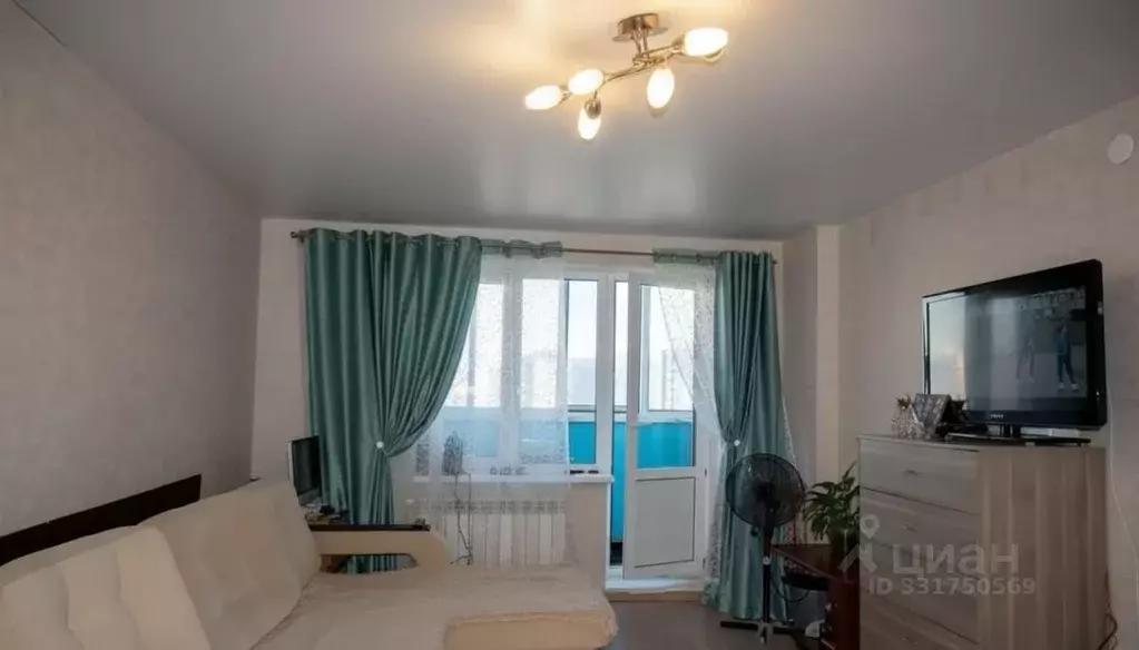 1-к кв. Татарстан, Казань ул. Виктора Сажинова, 6/9 (41.2 м) - Фото 1