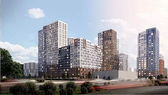 2-к. квартира, 28,9 м, 2/25 эт. - Фото 1
