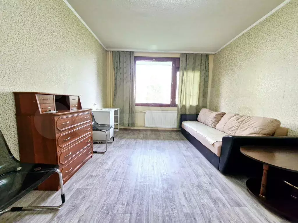 1-к. квартира, 33,5 м, 1/5 эт. - Фото 0