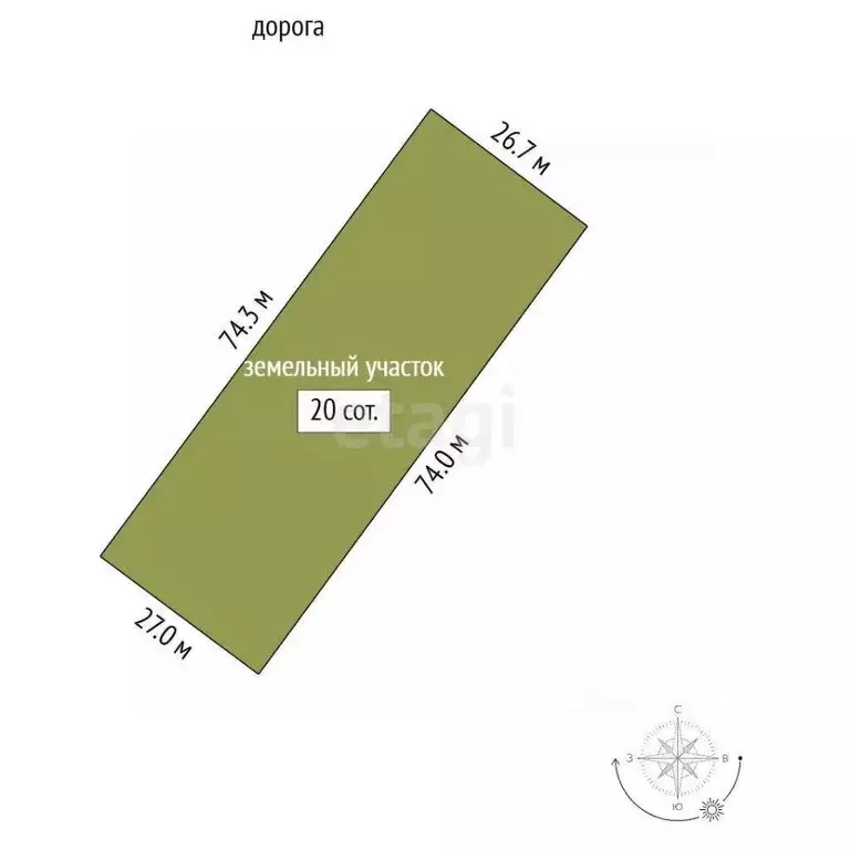 Участок в Калужская область, Дзержинский муниципальный округ, Совхоз ... - Фото 1