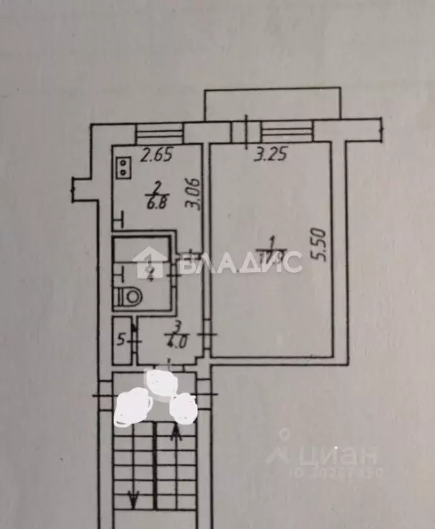 1-к кв. Калужская область, Калуга ул. Гурьянова, 12к2 (32.7 м) - Фото 2