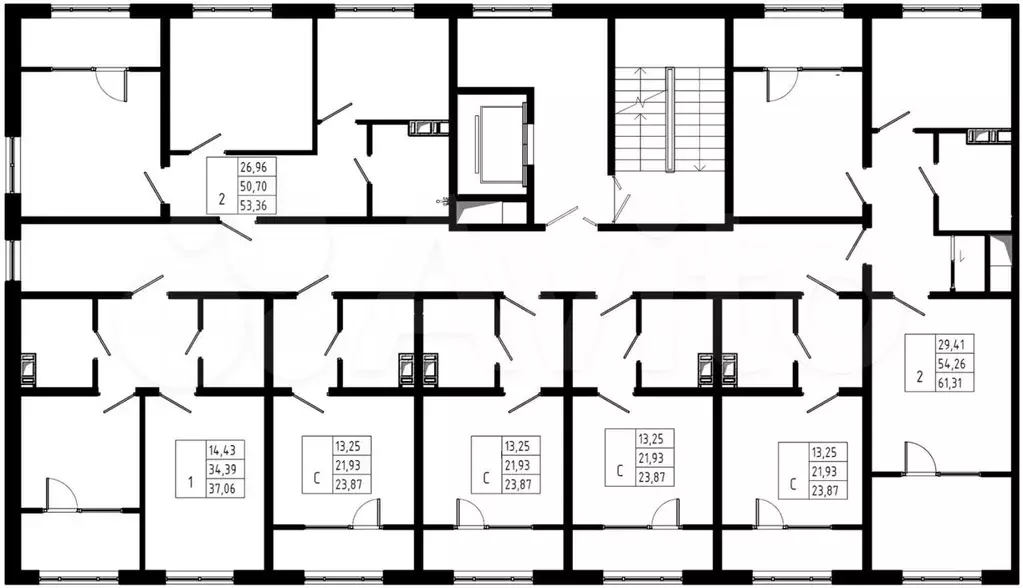 Квартира-студия, 23,9 м, 7/8 эт. - Фото 1