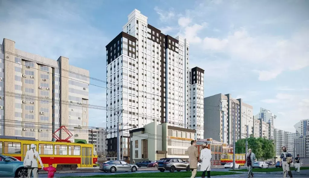 2-к кв. Алтайский край, Барнаул Красноармейский просп, 61б (54.6 м) - Фото 1