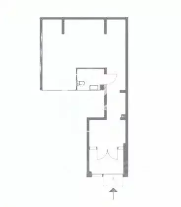 Торговая площадь в Москва Шмитовский проезд, 39к6 (64 м) - Фото 2