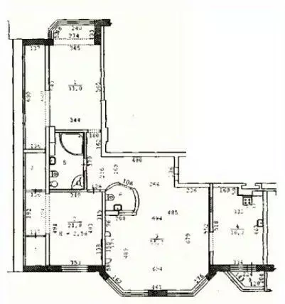 3-к кв. Свердловская область, Екатеринбург ул. Радищева, 33 (142.7 м) - Фото 1