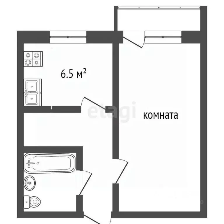1-к кв. Ярославская область, Ярославль Липовая Гора жилрайон, ул. ... - Фото 0