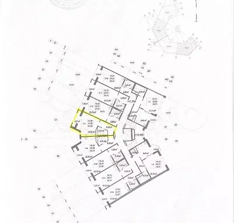 Квартира-студия, 28 м, 4/7 эт. - Фото 0