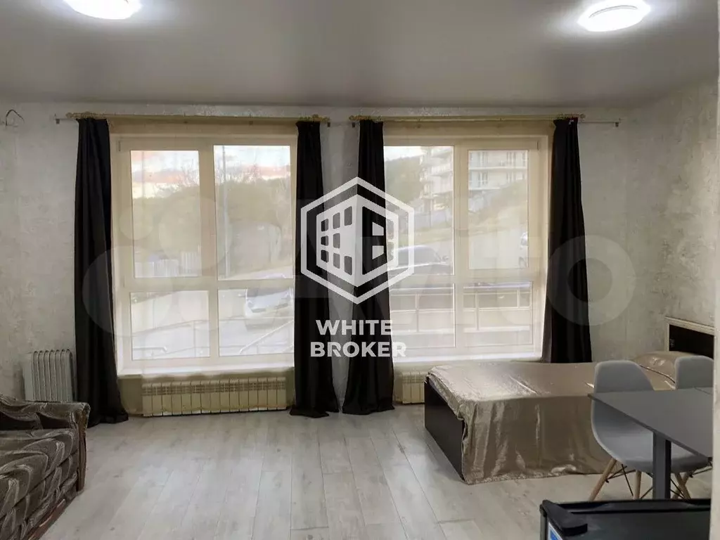 Квартира-студия, 32 м, 1/8 эт. - Фото 1