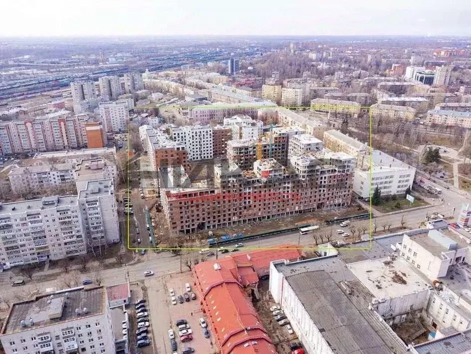 Торговая площадь в Ярославская область, Ярославль ул. Городской Вал, . - Фото 0